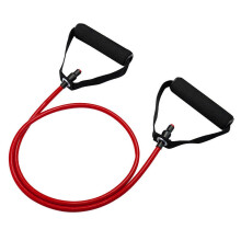 (Red 30LB) Resistance Band with Handles for Strength Training Portable Anywhere Office Workout Break