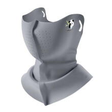 (Gray) Windproof Children Neck Gaiter Ski Mask Breathable Cold Weather Skiing Cycling Blue