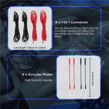 48PCS Automotive Circuit Test Leads Kit Electrical Breakout Leads Automotive Kit Multi Function Auto Diagnostic Tools