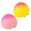 (Bundle) Peach Stress Balls Funny Interactive Hand Exercise Toy for Boys Girls 1