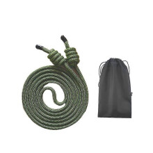 (Green 10mm) Corde à sauter lestée Flow Rope pour un entraînement de fitness intense, idéale pour hommes et femmes, à domicile ou en extérieur.