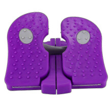 (purple) Portable Pedal Exerciser for Seniors - Low-Impact Fitness Equipment