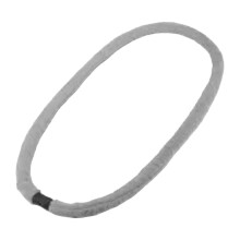 (Gray) Weighted Soft Spring Hoop 3.6kg Waist Friendly Abdomen Workout