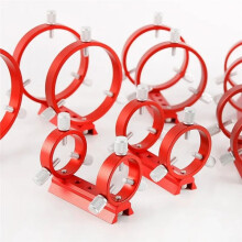 1PC Mount 42/50/60/68/80/90/102mm 3-Point Astrophotography Guide Ring 2 Rings 1 Plate 8 Screws 50mm