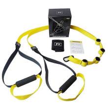 (Yellow 10) Système d'entraînement en suspension tout-en-un TRX - Salle de sport à domicile avec accès au club d'entraînement TRX