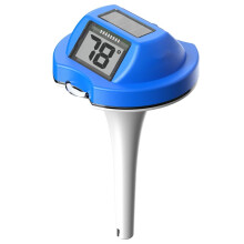 Floating Pool Thermometer,Swimming Pool Thermometer Digital Solar,Dual-Sided Display Screen for Babybath,Spas & Aquarium
