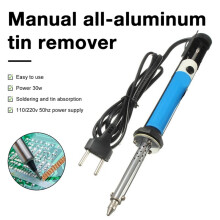 Electric Tin Suction Sucker Pen Soldering Iron 30W PCB Solder Suction Desoldering Machine Welding Tools EUR Plug EU Plug