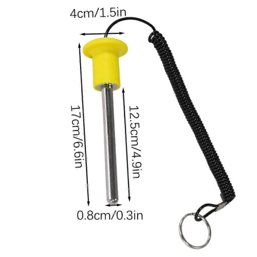 (8*80) Add-On Magnetic Weight Stacks Pin with Cord Multipurpose Replacement for Gym 1