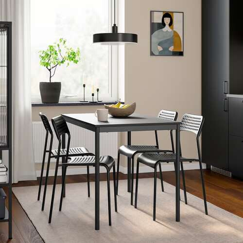 IKEA SANDSBERG Black Chair 1