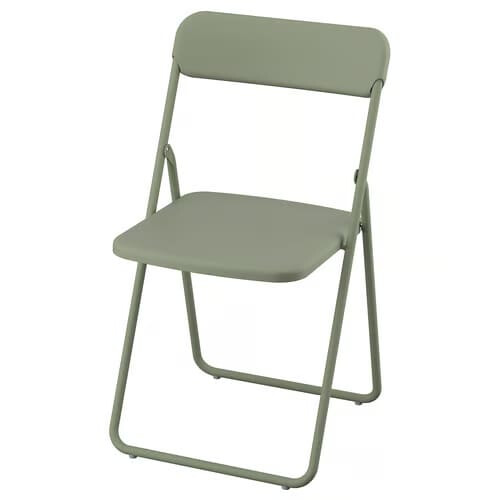 IKEA VIHALS Green Folding Chair 1