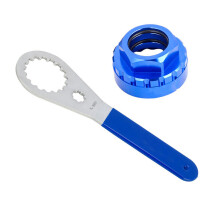 Crankset Mounting Sleeve Bike Crankset Lock Rings Wrench for M7100 M8100 Blue BB01 wrench