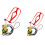 2x Pet Bird Harness and Leash,Adjustable  Bird Harness Leash (XS&S) 2