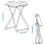 IKEA GUNDE Black Folding Stool 3