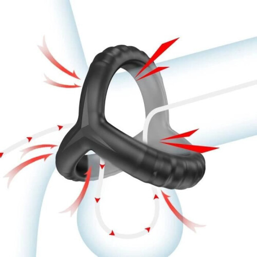Adjustable Silicone Cock Ring for Men, Soft Stretch Comfort Ring for Intimacy, Discreet and Durable Design