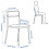 IKEA VIHALS White Chair 3