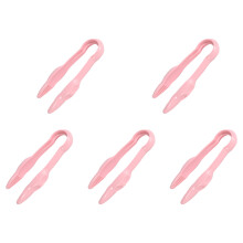 5pcs Educational Assorted Bright Clips For Children's Hand Eye Coordination Pink