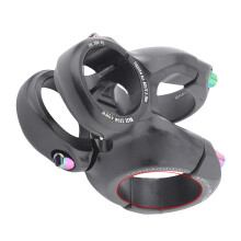 High Strength Short Handlebar Stem Aluminum Alloy Road Bike Stem for Most Bike Black