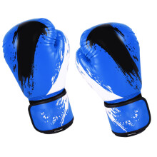 Sparring Glove for Men Women Teens Punching Bag Boxing Workout Gym Fitness Blue 6oz