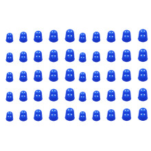 50Pcs Guitar Finger Protector Finger Protection Caps Silicone Protection Covers