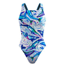 Women Swimsuit 1 Pc Bathing Suit Push Up Swimming Suit Flower Printed Pattern 3 XL