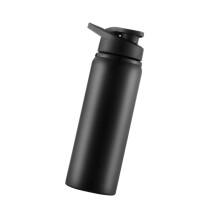 Durability Nonrust Steel Cup Travelling Hand Brewed Coffees Water Bottles Black 700ML