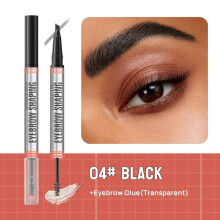 Eyebrow Pencil Simulate Real Eyebrows Brow Pen Suitable for Black Black Black Black Black