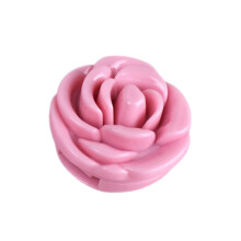 Rose Shape Empty Makeup Palette Empty Eyeshadow Palette Empty Pink aluminum disc
