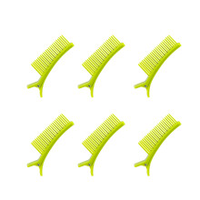 6pcs Salon Quality Sectioning Clip Unique Hair Clip Efficient Styling Home Yellow small