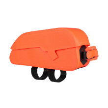 Magnetic Upper Front Tube Bag Waterproofed Mountain Bike Cycling Storage Bag Orange