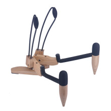 Ukulele Stand Small Guitar Holder Folding Frame Small Musical Aquatic willow log