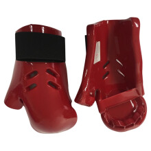 Taekwondo Sparring Gloves Karate Kick Boxing Protectors Training Hand Guard Red M