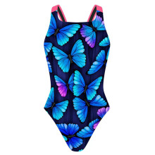 Women Swimming Suit Push Up Swimwear 1 Pc Swimsuit Flower Printed Bathing Suit Pattern 6 M