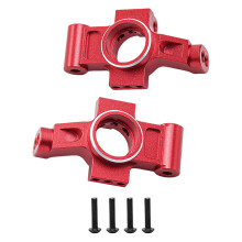 Remote Control Steering Knuckles Set Model Alloy Car Steering Knuckles Supplies Red