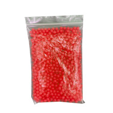 1000Pieces Fishing Glowing Round Beads for Saltwater Freshwater Glowing Beads Red hard 6mm