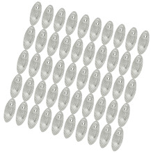 Fishing Lures Making Spoons Lures Metal Fish Lures Fishing Sequins Lures Baits Silver 18x8