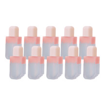 Lip Balm Empty Containers Refillable Plastic Lipstick Tubes Lip Gloss Tube 10 pieces