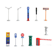Cute Realistic Dollhouses Road Lamp Model Road Dollhouses Road Signs English Type A