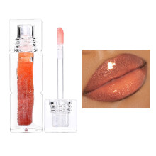 Shine Plumping Lip Gloss Glitters Liquid Lipstick,Tinted Lip Gloss for Womens 06