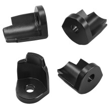 A Set Simulated Car Shock Absorbers for 1/18 Remote Car Replacement Parts Black