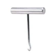 Stainless Steel Racquet Pull Hook Stringing Tool for Badminton Squash Racket