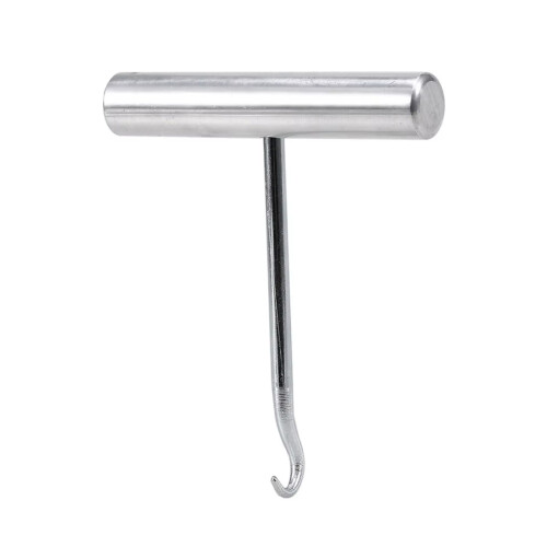 Stainless Steel Racquet Pull Hook Stringing Tool for Badminton Squash Racket