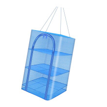 Folding Dry Rack Hanging Basket Drying Vegetable Net Hanging Drying Fish Net 35cm