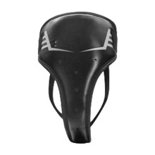 Groin Guard Shock Absorption Groin Protectors Boxing Training Gear for Men Black Female L