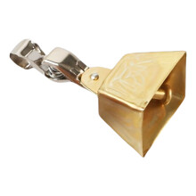 Bells Clip on Angling Rod Tips Sensitive Angling Rings Alerts Fishing Accessory Golden