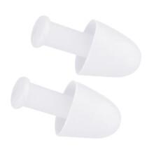 1Pair Noises reduction Sleep Ear Plugs Swimming Training Accessories White