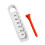 Golf Tees Height Gauge Elevator Portable Training Tool Golf Accessories Tool White 1