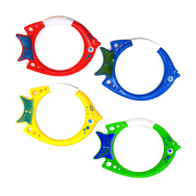 4Pcs Diving Toy Children Underwater Diving Rings Diving Toy Pool Rings for Kids 3