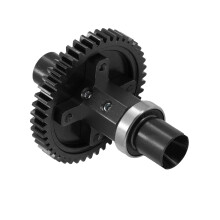 A Set of Model Metal Differential Gear for 1:8 Tractor Car Model Boys Teens Black