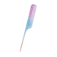 Hairdressing Comb Fine Tooth Comb Teasing Comb Pin Tail Comb Hair Styling Tool Color