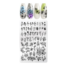 Nail Art Stamping Plate Nail Images Stamp Plates Manicure Template Nail Art Tool 02style
